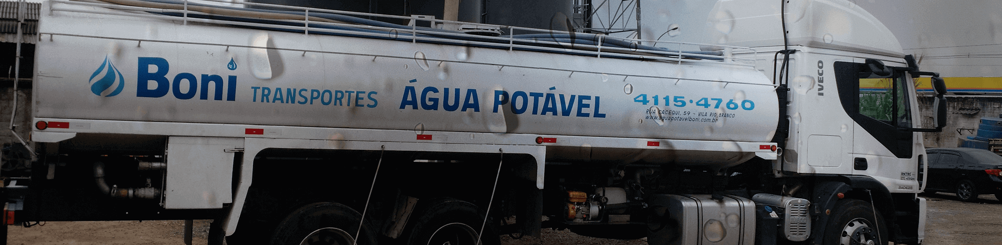 Caminhão Pipa - Água Potável Boni
